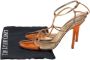 Dolce & Gabbana Pre-owned Leather sandals Orange Dames - Thumbnail 7