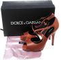 Dolce & Gabbana Pre-owned Leather sandals Orange Dames - Thumbnail 7