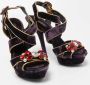Dolce & Gabbana Pre-owned Leather sandals Purple Dames - Thumbnail 4