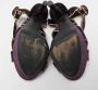 Dolce & Gabbana Pre-owned Leather sandals Purple Dames - Thumbnail 6
