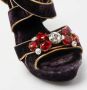 Dolce & Gabbana Pre-owned Leather sandals Purple Dames - Thumbnail 7