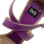 Dolce & Gabbana Pre-owned Leather sandals Purple Dames - Thumbnail 6