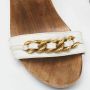 Dolce & Gabbana Pre-owned Leather sandals White Dames - Thumbnail 7