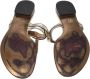 Dolce & Gabbana Pre-owned Leather sandals Yellow Dames - Thumbnail 5