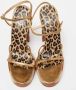 Dolce & Gabbana Pre-owned Leather sandals Yellow Dames - Thumbnail 2