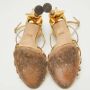 Dolce & Gabbana Pre-owned Leather sandals Yellow Dames - Thumbnail 5