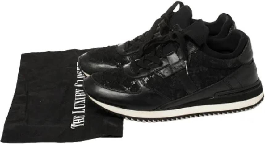 Dolce & Gabbana Pre-owned Leather sneakers Black Dames