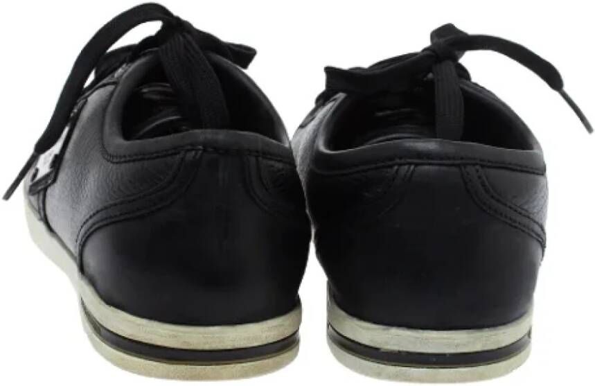 Dolce & Gabbana Pre-owned Leather sneakers Black Dames