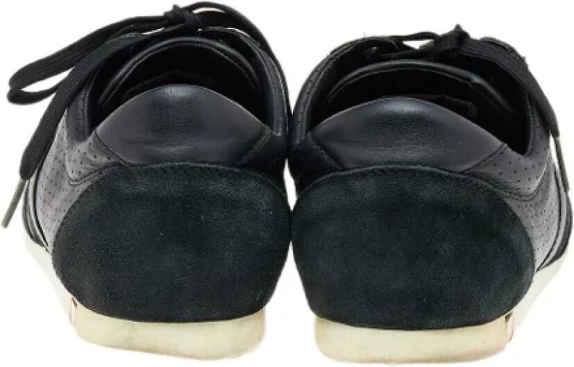 Dolce & Gabbana Pre-owned Leather sneakers Black Dames