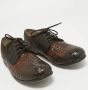 Dolce & Gabbana Pre-owned Leather sneakers Brown Dames - Thumbnail 4