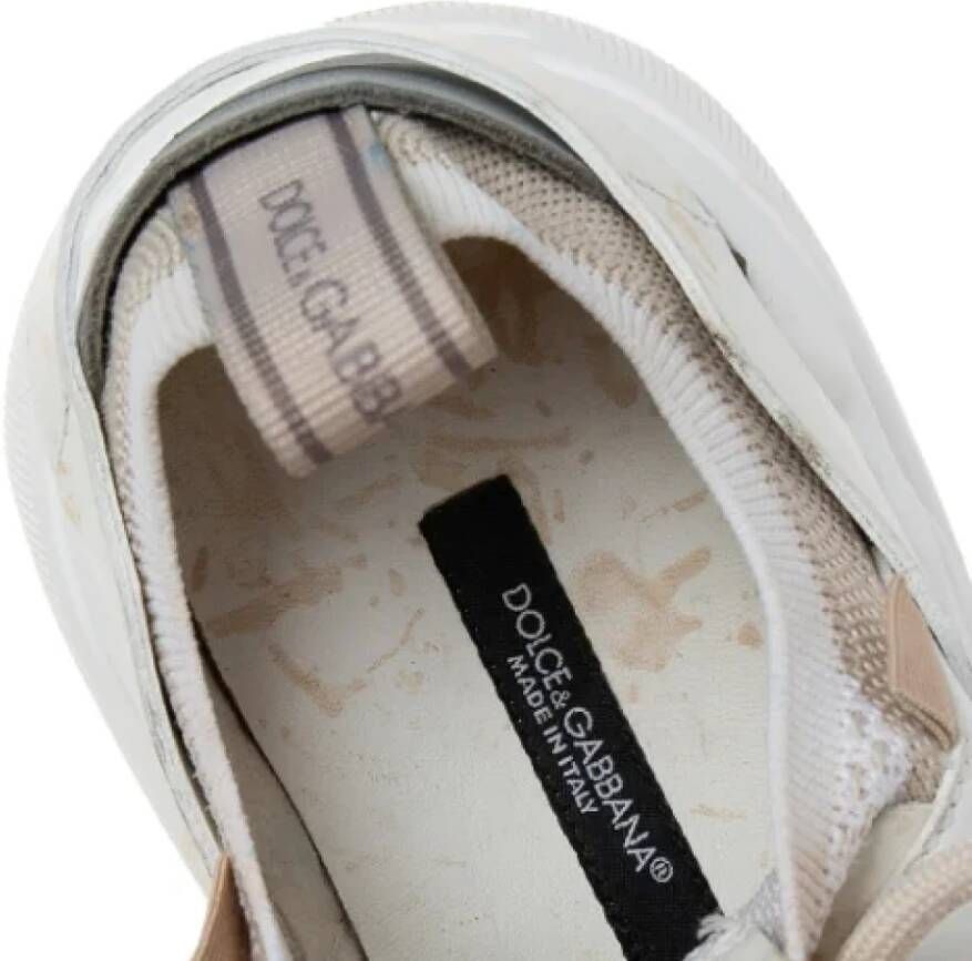 Dolce & Gabbana Pre-owned Leather sneakers Multicolor Dames