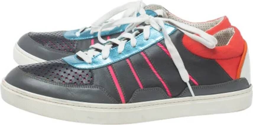 Dolce & Gabbana Pre-owned Leather sneakers Multicolor Dames