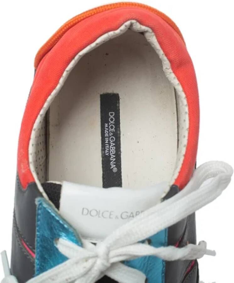 Dolce & Gabbana Pre-owned Leather sneakers Multicolor Dames