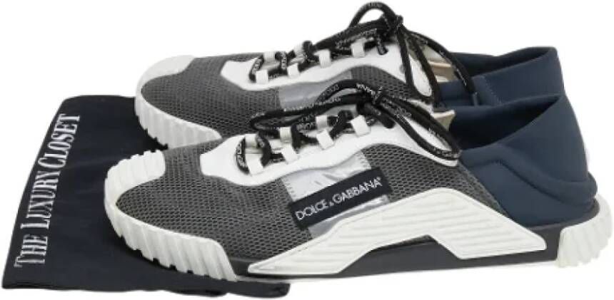 Dolce & Gabbana Pre-owned Leather sneakers Multicolor Heren