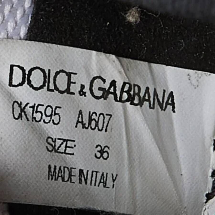 Dolce & Gabbana Pre-owned Leather sneakers Multicolor Dames