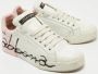 Dolce & Gabbana Pre-owned Leather sneakers Multicolor Dames - Thumbnail 4