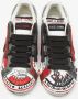 Dolce & Gabbana Pre-owned Leather sneakers White Dames - Thumbnail 3