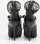 Dolce & Gabbana Pre-owned Mesh heels Black Dames - Thumbnail 5