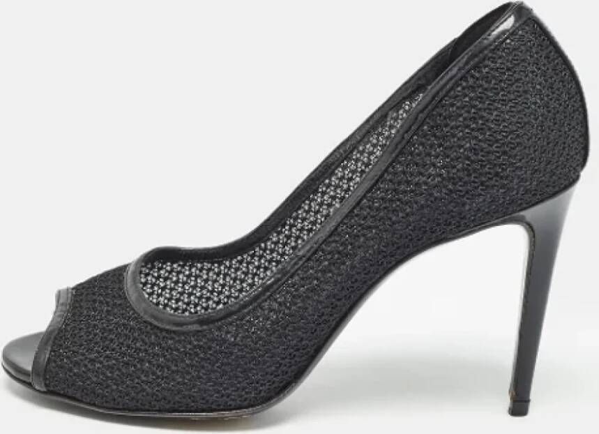 Dolce & Gabbana Pre-owned Mesh heels Black Dames