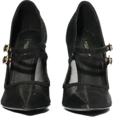 Dolce & Gabbana Pre-owned Mesh heels Black Dames