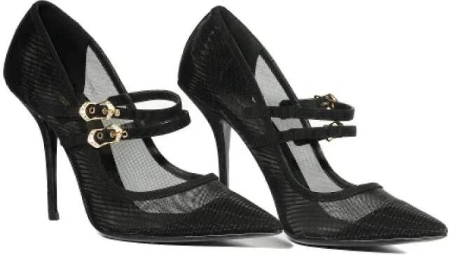 Dolce & Gabbana Pre-owned Mesh heels Black Dames