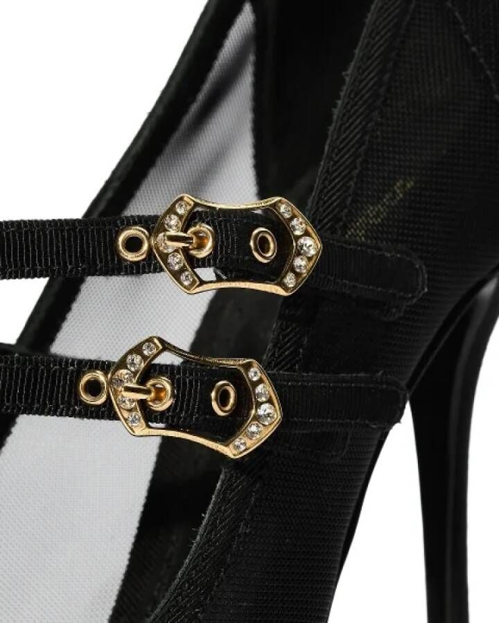 Dolce & Gabbana Pre-owned Mesh heels Black Dames