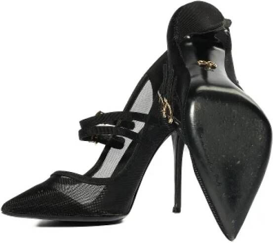 Dolce & Gabbana Pre-owned Mesh heels Black Dames