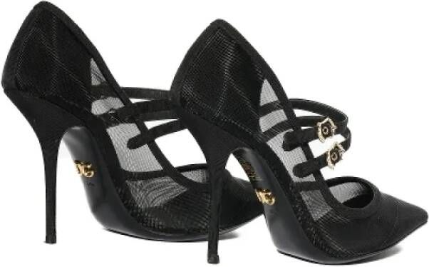 Dolce & Gabbana Pre-owned Mesh heels Black Dames