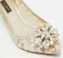 Dolce & Gabbana Pre-owned Mesh heels White Dames - Thumbnail 7