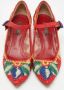Dolce & Gabbana Pre-owned Raffia heels Multicolor Dames - Thumbnail 3