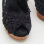 Dolce & Gabbana Pre-owned Raffia sandals Black Dames - Thumbnail 7