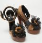 Dolce & Gabbana Pre-owned Raffia sandals Brown Dames - Thumbnail 3