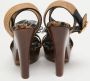 Dolce & Gabbana Pre-owned Raffia sandals Brown Dames - Thumbnail 4