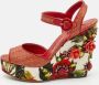 Dolce & Gabbana Pre-owned Raffia sandals Pink Dames - Thumbnail 2