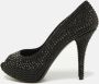 Dolce & Gabbana Pre-owned Satin heels Black Dames - Thumbnail 2