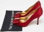 Dolce & Gabbana Pre-owned Satin heels Red Dames - Thumbnail 9