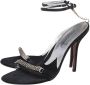 Dolce & Gabbana Pre-owned Satin sandals Black Dames - Thumbnail 3