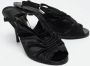 Dolce & Gabbana Pre-owned Satin sandals Black Dames - Thumbnail 4