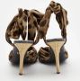 Dolce & Gabbana Pre-owned Satin sandals Brown Dames - Thumbnail 5