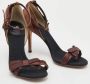 Dolce & Gabbana Pre-owned Satin sandals Brown Dames - Thumbnail 3