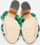 Dolce & Gabbana Pre-owned Satin sandals Green Dames - Thumbnail 6