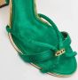 Dolce & Gabbana Pre-owned Satin sandals Green Dames - Thumbnail 8