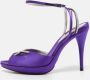 Dolce & Gabbana Pre-owned Satin sandals Purple Dames - Thumbnail 2