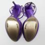 Dolce & Gabbana Pre-owned Satin sandals Purple Dames - Thumbnail 6