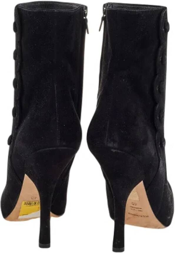 Dolce & Gabbana Pre-owned Suede boots Black Dames