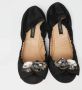 Dolce & Gabbana Pre-owned Suede flats Black Dames - Thumbnail 3