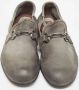 Dolce & Gabbana Pre-owned Suede flats Gray Dames - Thumbnail 3