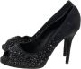 Dolce & Gabbana Pre-owned Suede heels Black Dames - Thumbnail 3