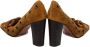 Dolce & Gabbana Pre-owned Suede heels Brown Dames - Thumbnail 4