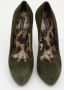 Dolce & Gabbana Pre-owned Suede heels Green Dames - Thumbnail 3